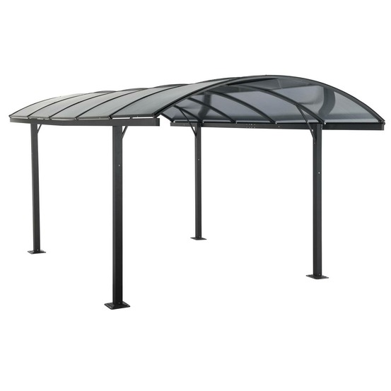Carport belize noir mat