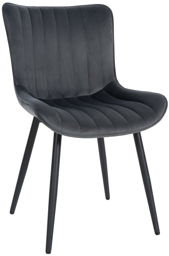 Chaise largo en velours