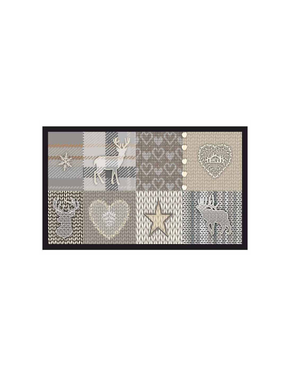 Tapis velvet winter 45 x 75 cm tapis velvet winter 45 x 75 cm - mercury