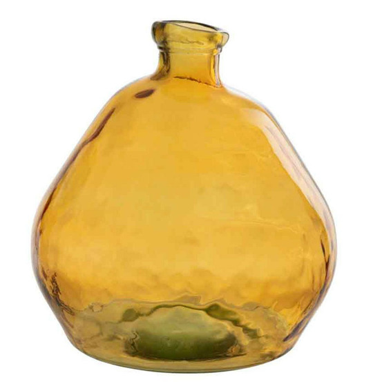 Vase rond design en verre