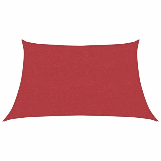 Voile d'ombrage 160 g/m² rouge 3/4x2 m pehd
