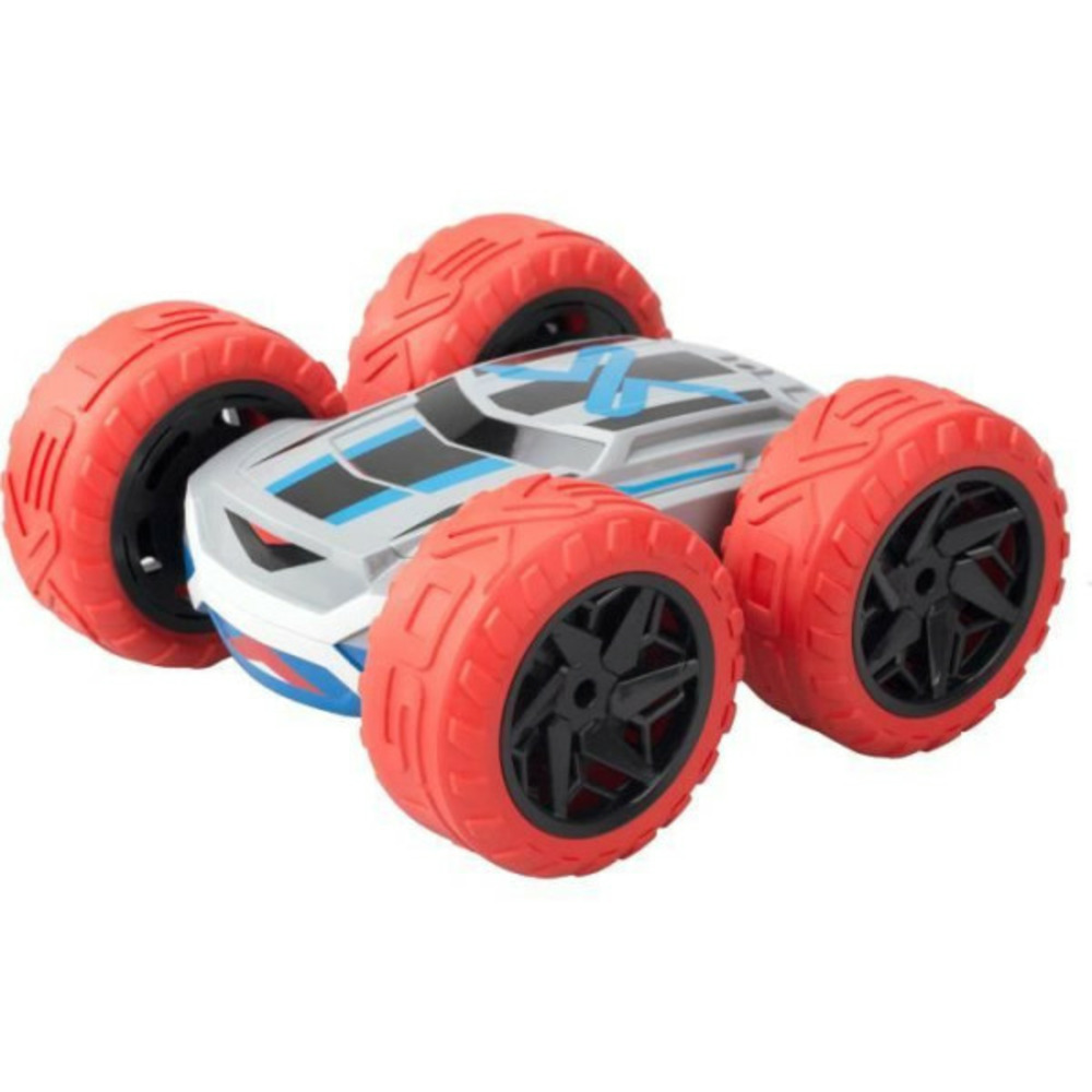 Voiture télécommandée 360 cross rouge a batterie - exost