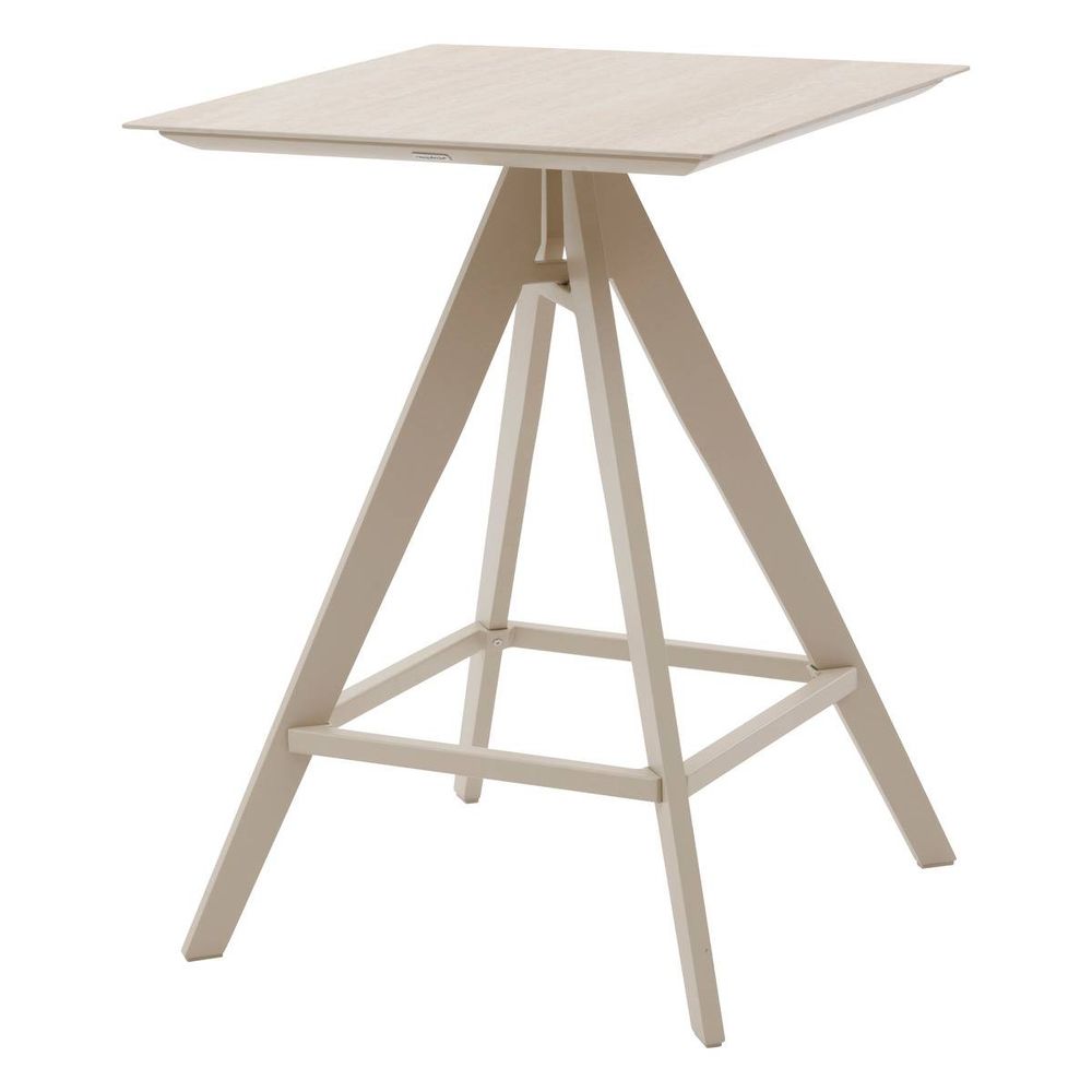 Table haute de jardin carrée 