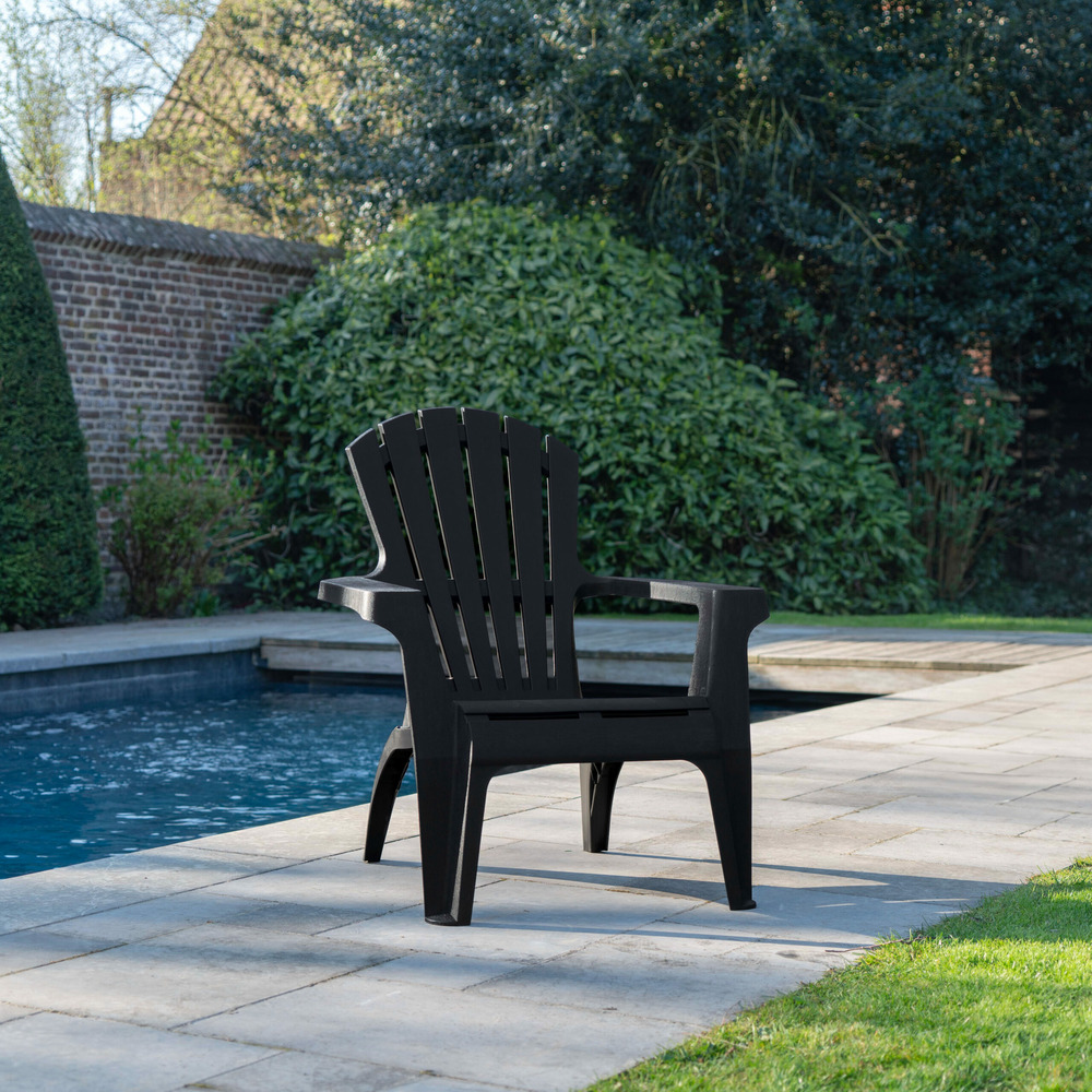 Fauteuil adirondack anthracite