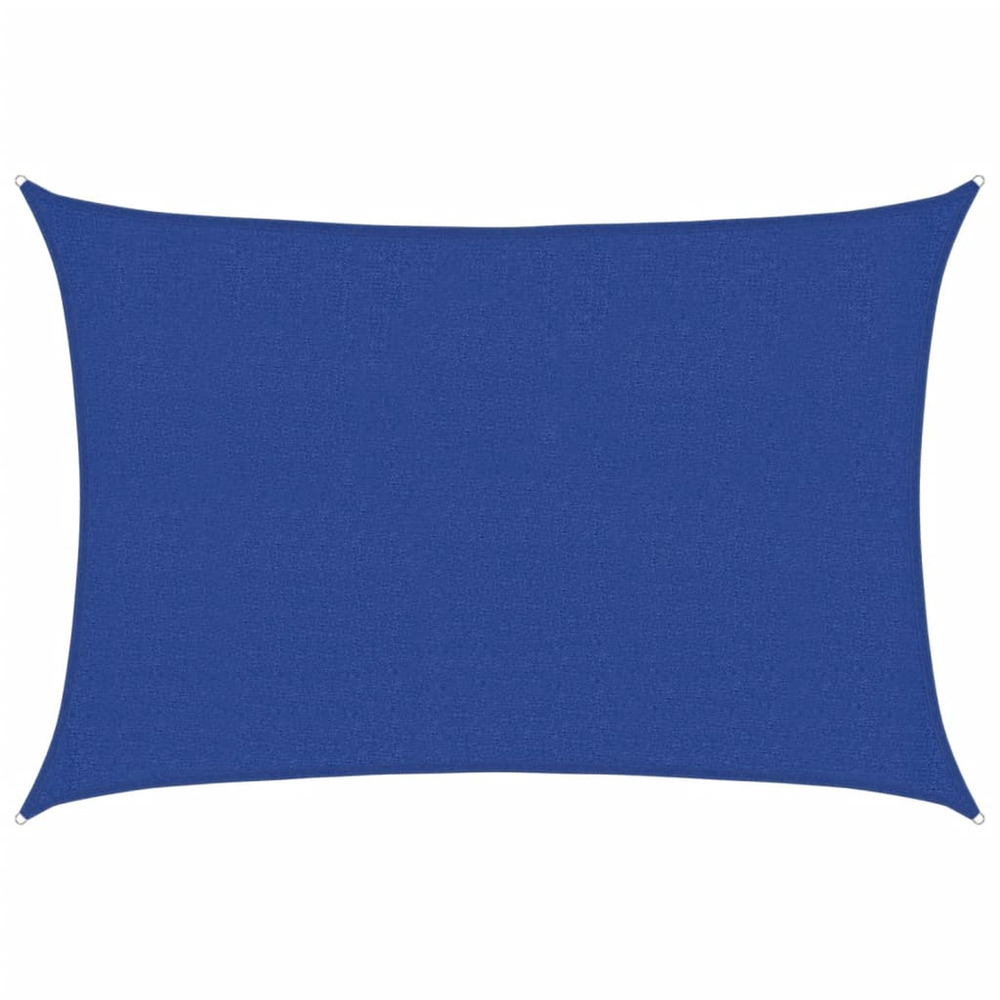 Voile d'ombrage 160 g/m² bleu 2,5x3,5 m pehd