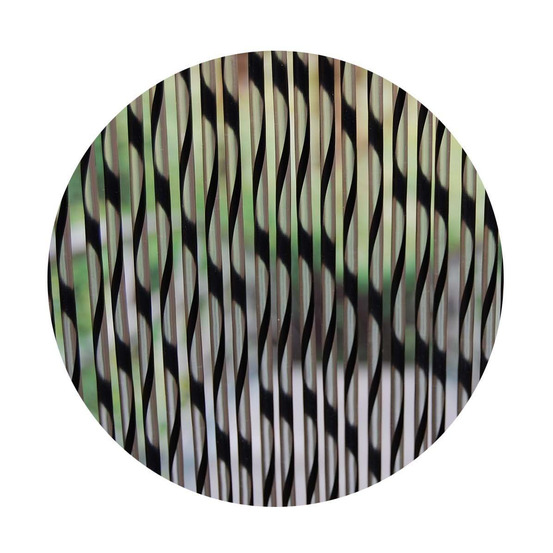 Rideau de porte en pvc sienna 90x210 cm