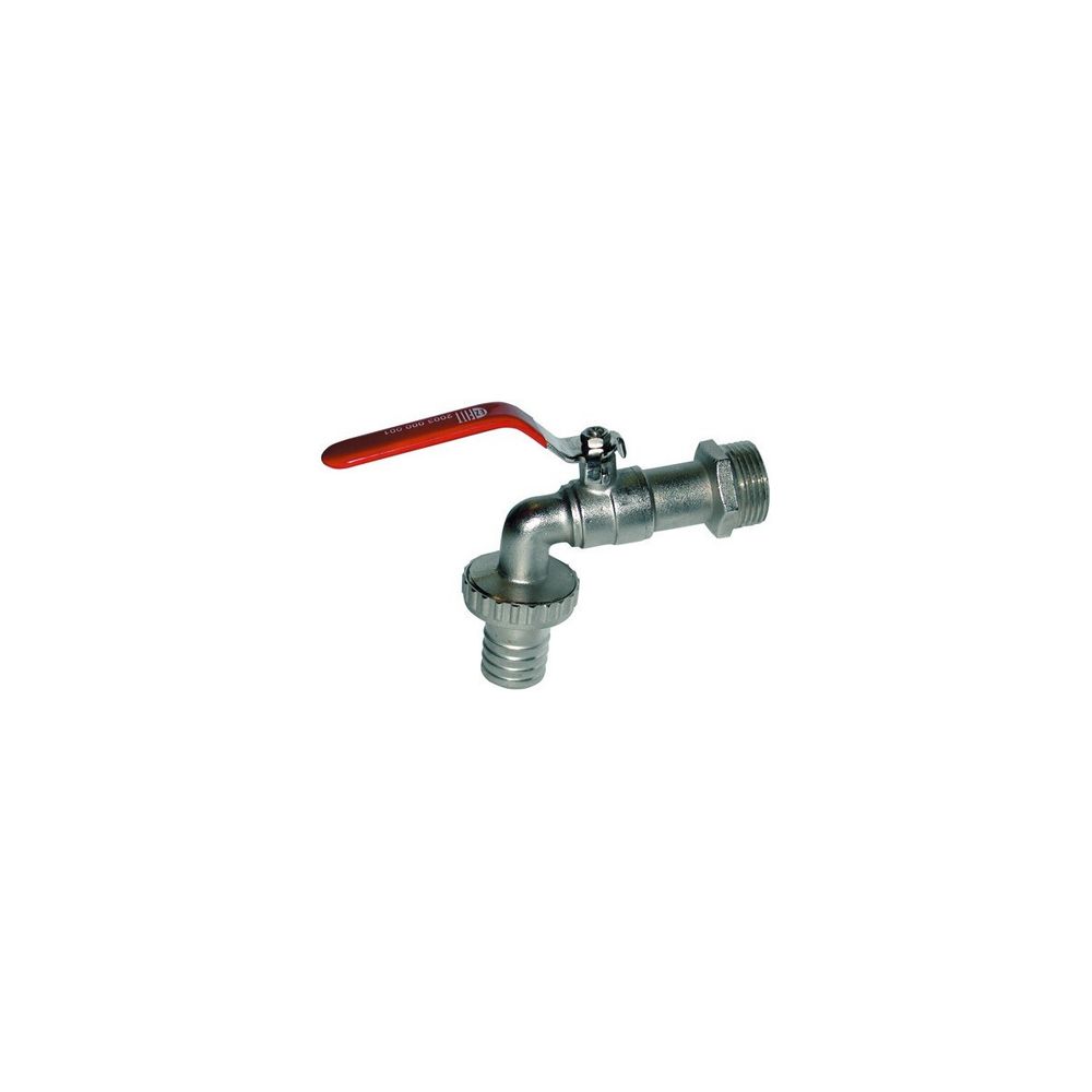 Robinet à boisseau sphérique ,filetage male 3/4 pouce pas gaz, sortie 1'' , embo