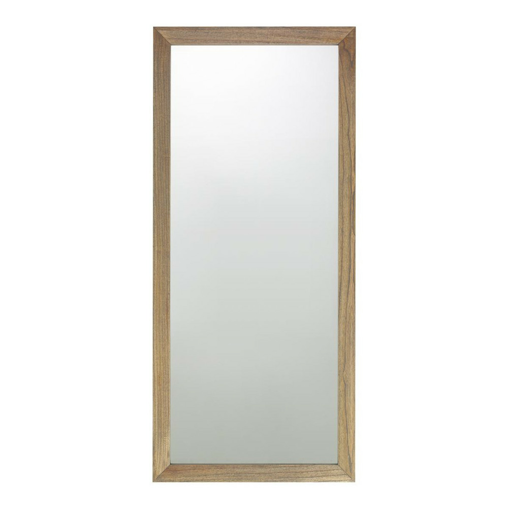 Miroir bois marron - kerline décoration d'autrefois