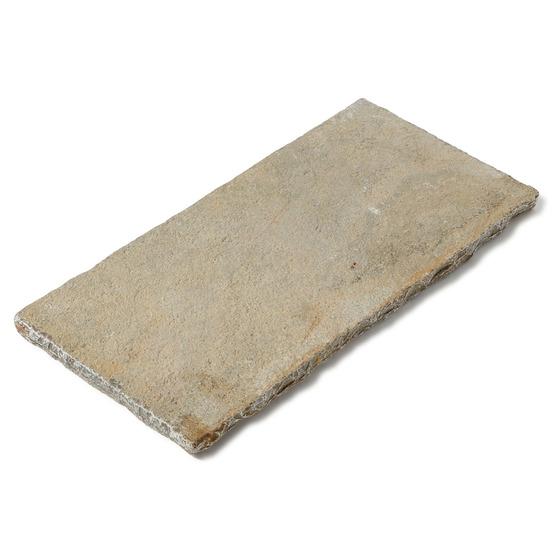 Margelle de piscine pierre de tandur beige 80x40x4 cm bord naturel (à l'unité) - ro'ma nature