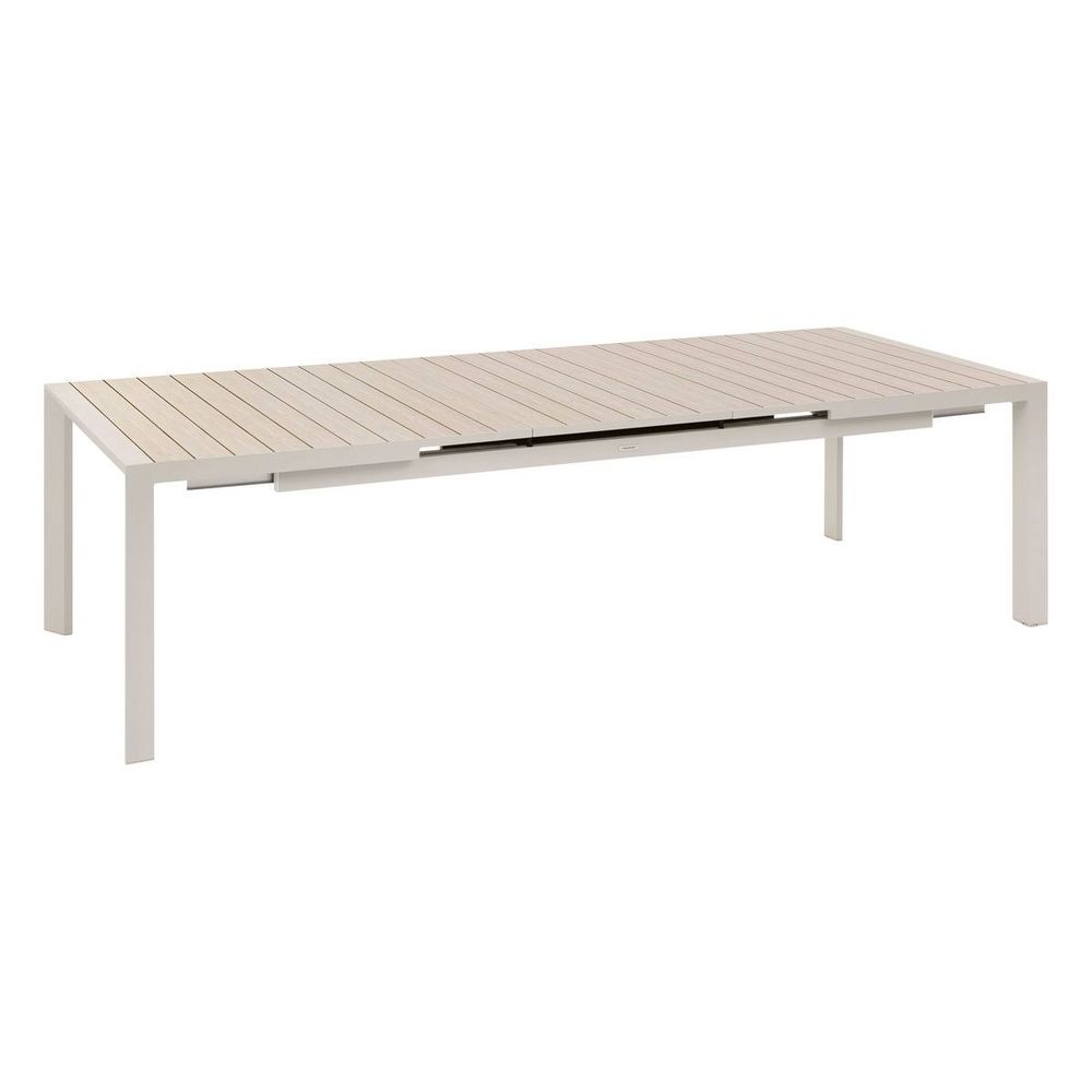 Table de jardin extensible rectangulaire 