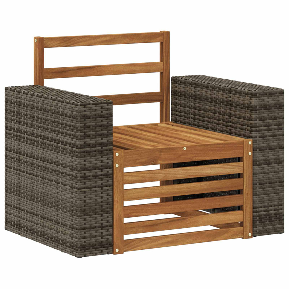 Sofa de milieu extérieur naturel