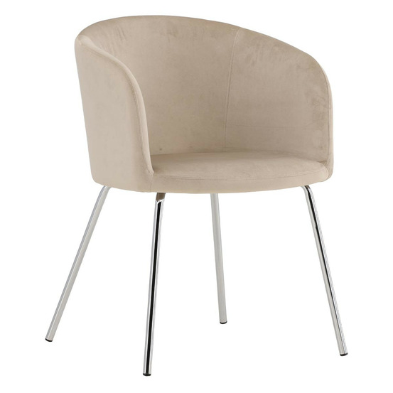 Chaise en velours