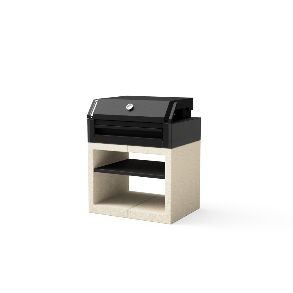 Barbecue kitaway grilll otte noir&blanc texturé