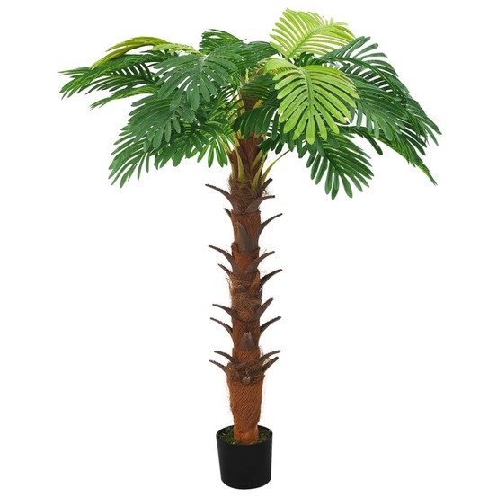 Palmier cycas artificiel avec pot 160 cm vert