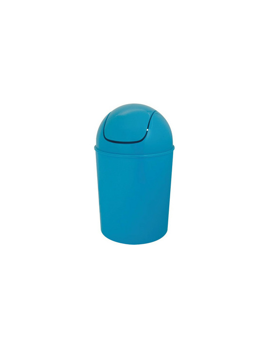 Poubelle sweet bleu vivid 5l design compact et couleur vive - gelco design