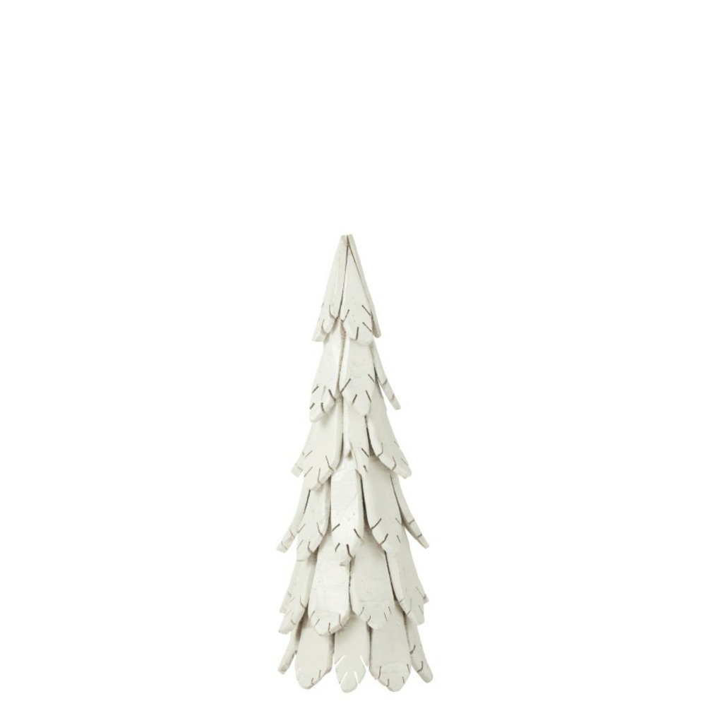 Sapin de noël en bois blanc 28*28*80 cm h80