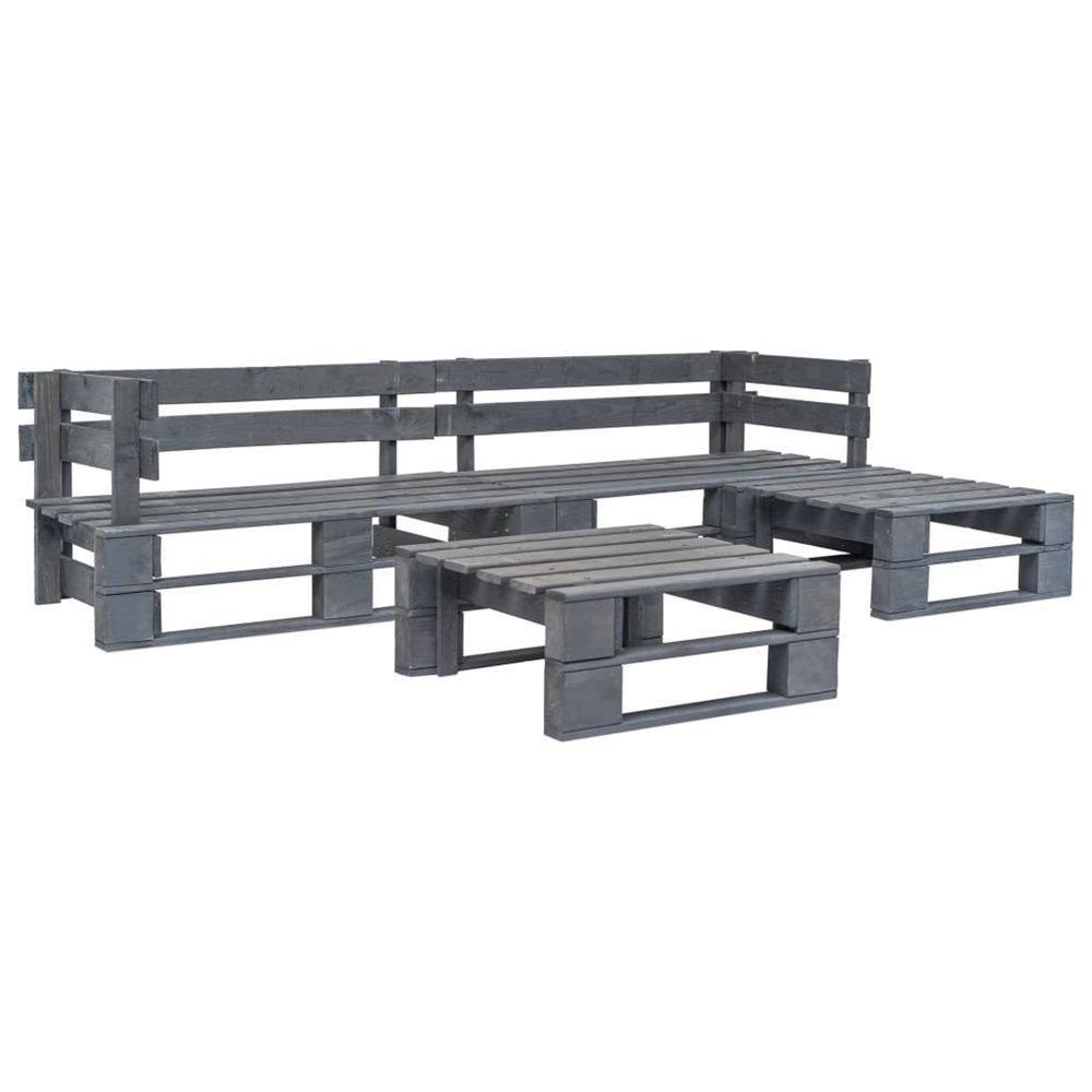 MOBILIER DE JARDIN PALETTE 4 2-(869771)