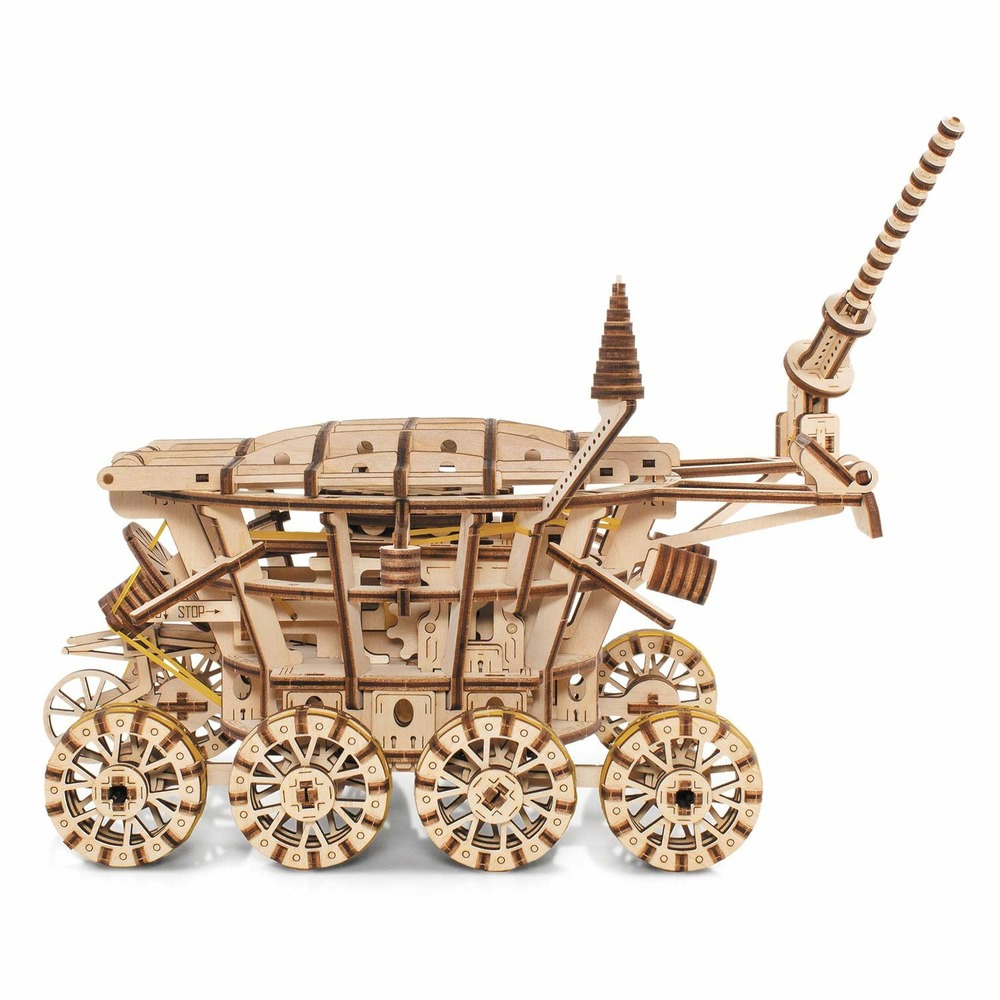 Maquette engin lunaire en bois 3d