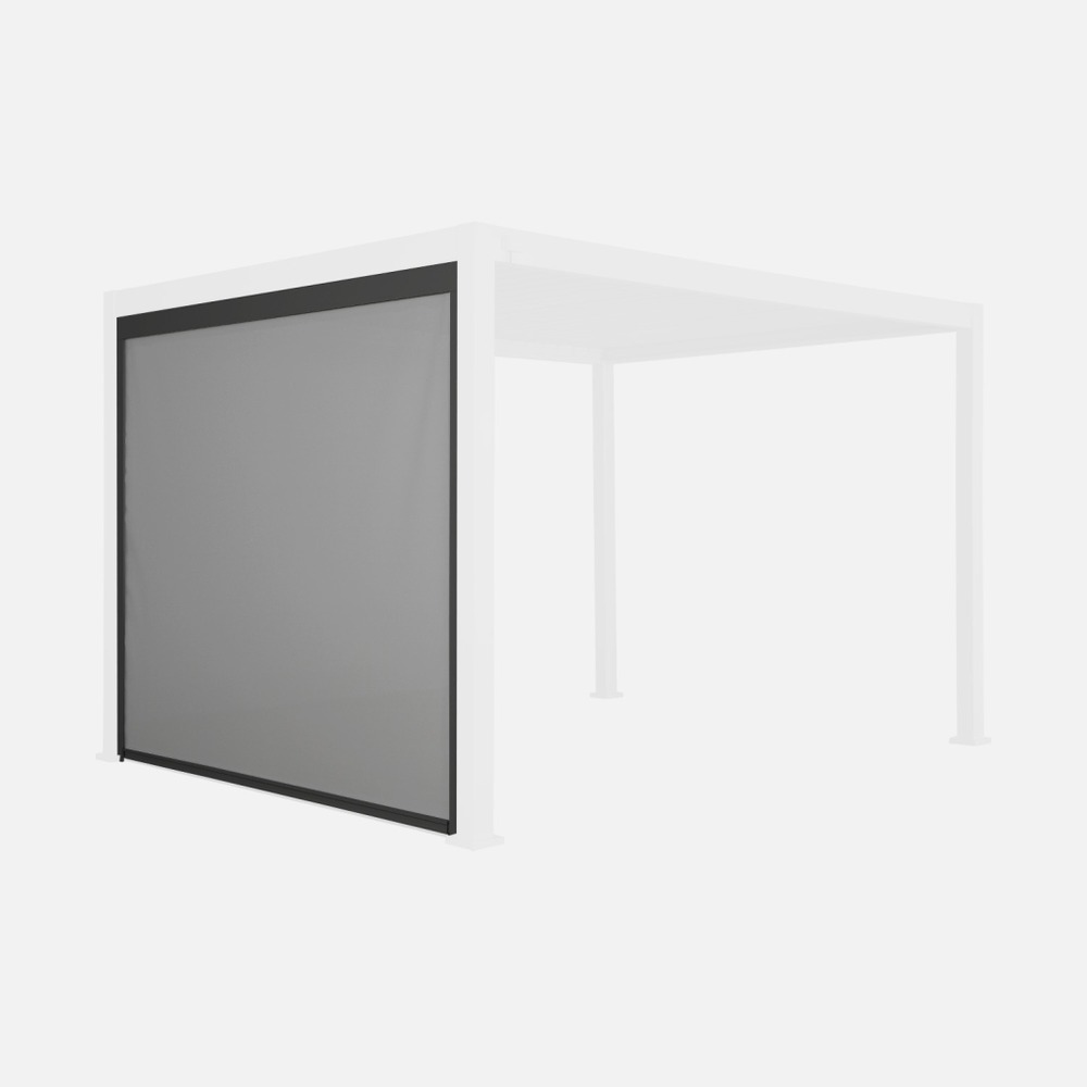 Store pour pergola bioclimatique – triomphe – 3x4m 3x6m, aluminium et textilène