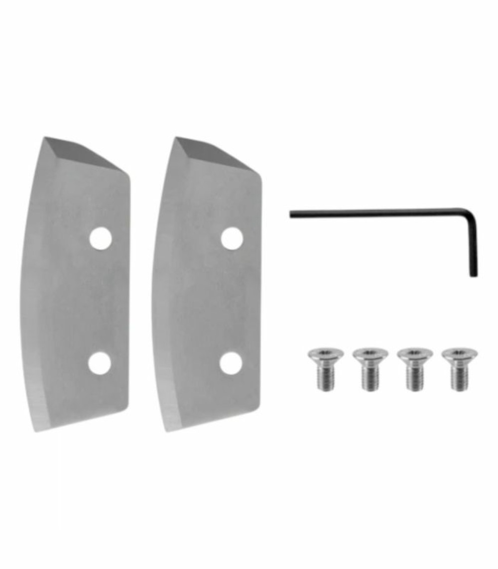 Jeu de lames (2 pièces) pour tarière à glace ita0800 - ego ab0800i