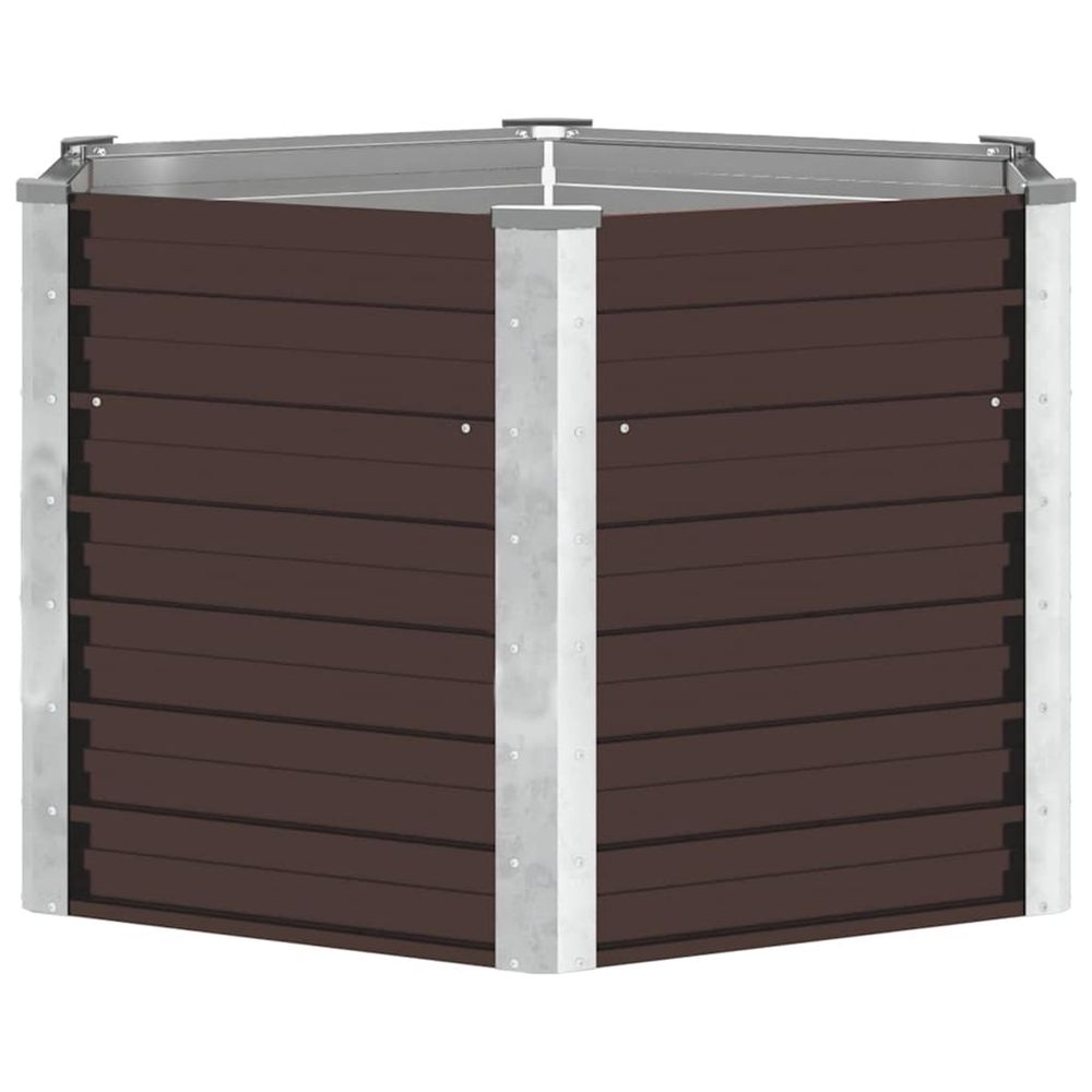 JARDINIERE MARRON 129 X 129 X-(862641)