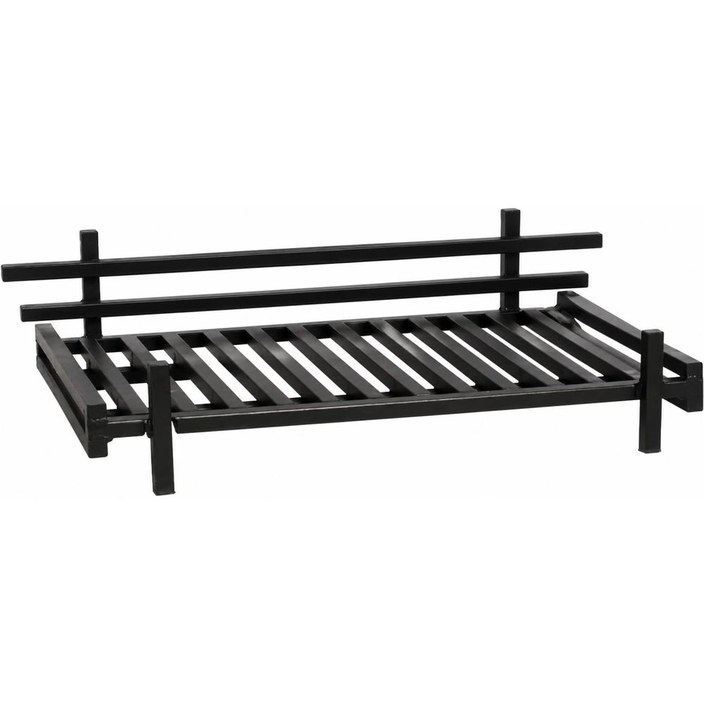 Grille de cheminée en acier 52 cm