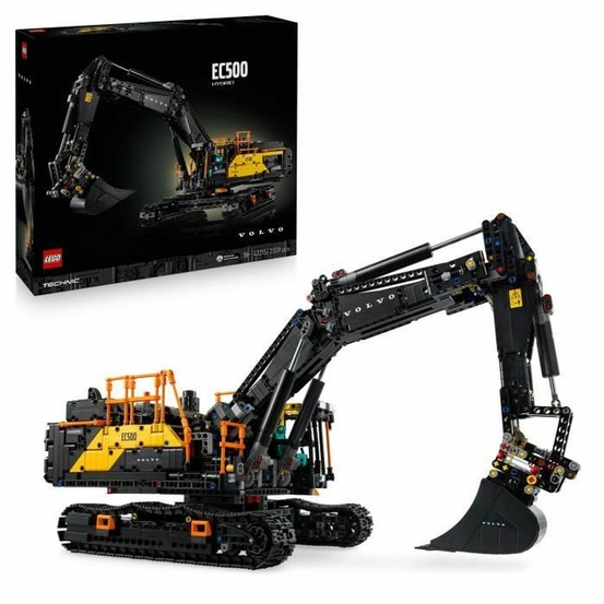 Lego technic pelleteuse volvo ec500 hybride pour adulte