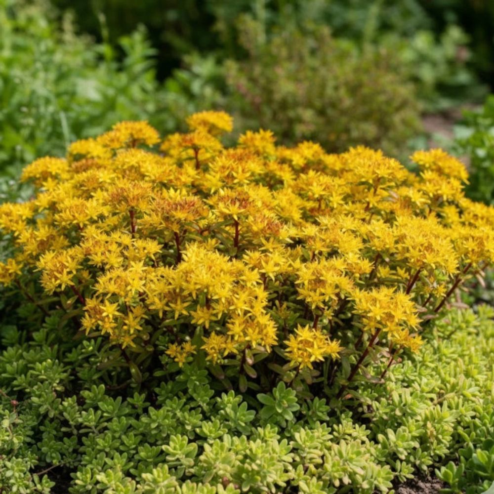 Orpin kamtschaticum var. Floriferum, sedum lot de 9 godets