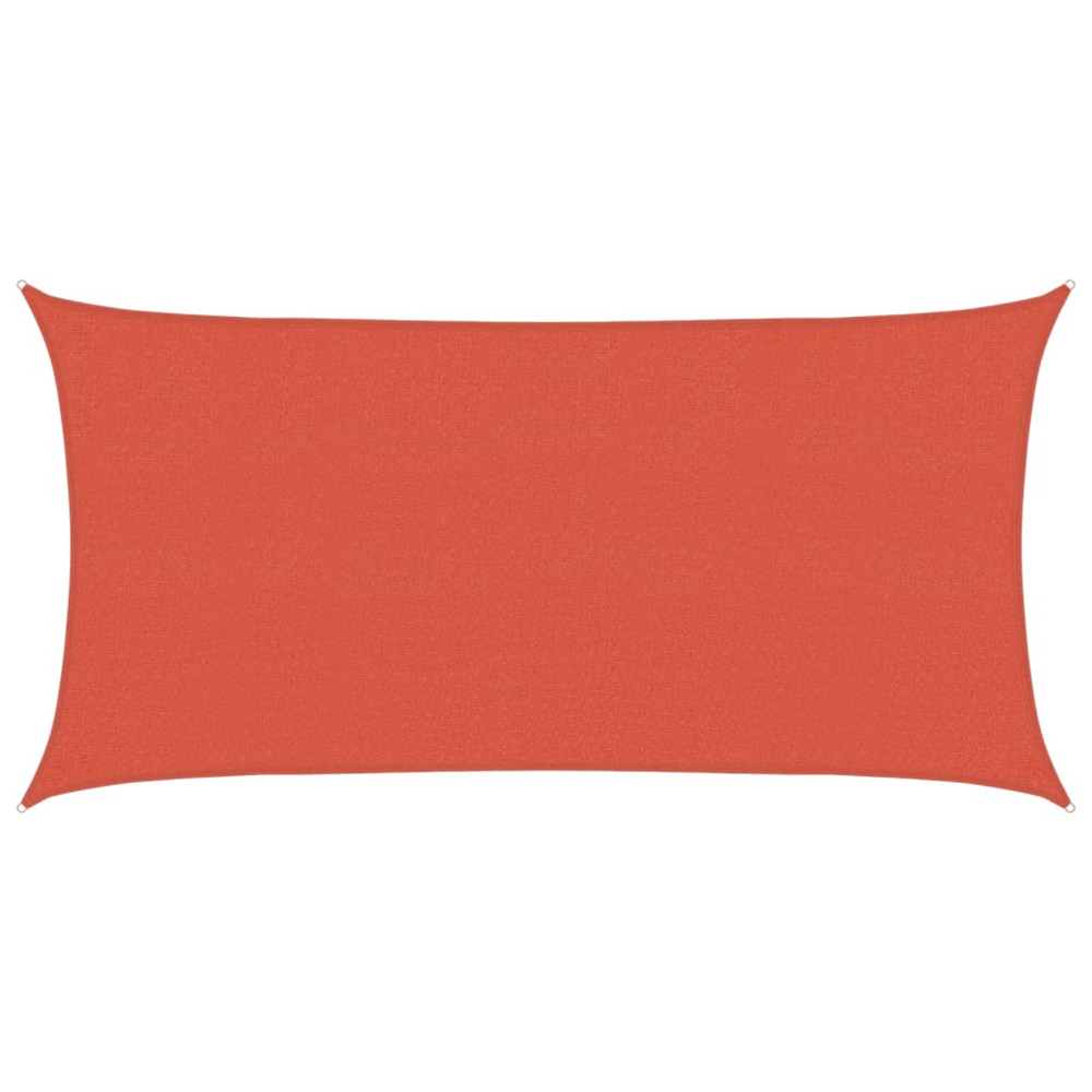 Voile d'ombrage 160 g/m² terre cuite 2x3,5 m pehd