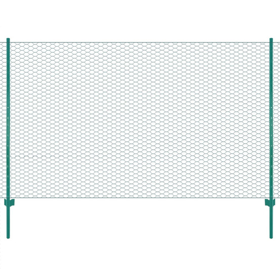 CLOTURE EN GRILLAGE METALLIQ 5-(863204)