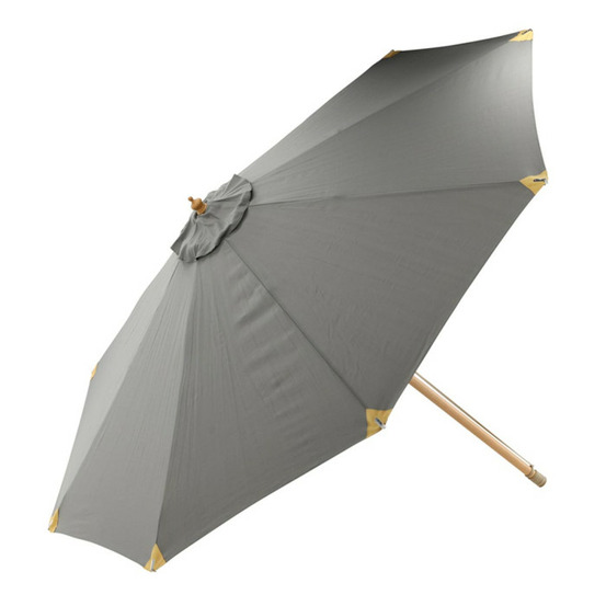 Parasol inclinable en bois