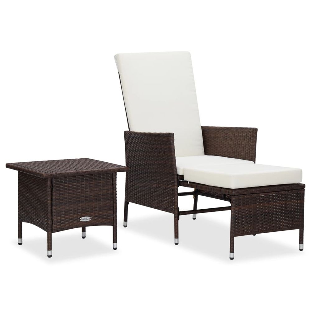 Salon de jardin 2 pcs avec coussins