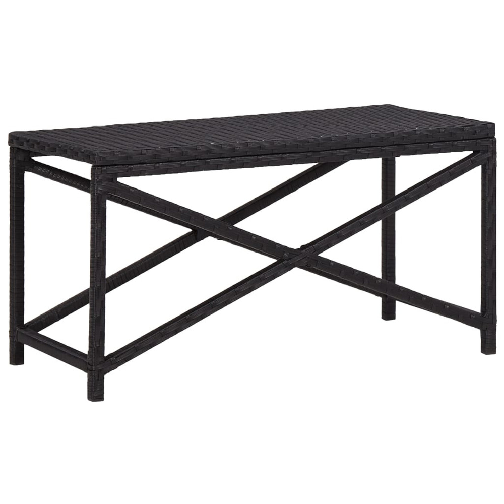 BANC DE JARDIN 80 CM RESINE 3-(869997)