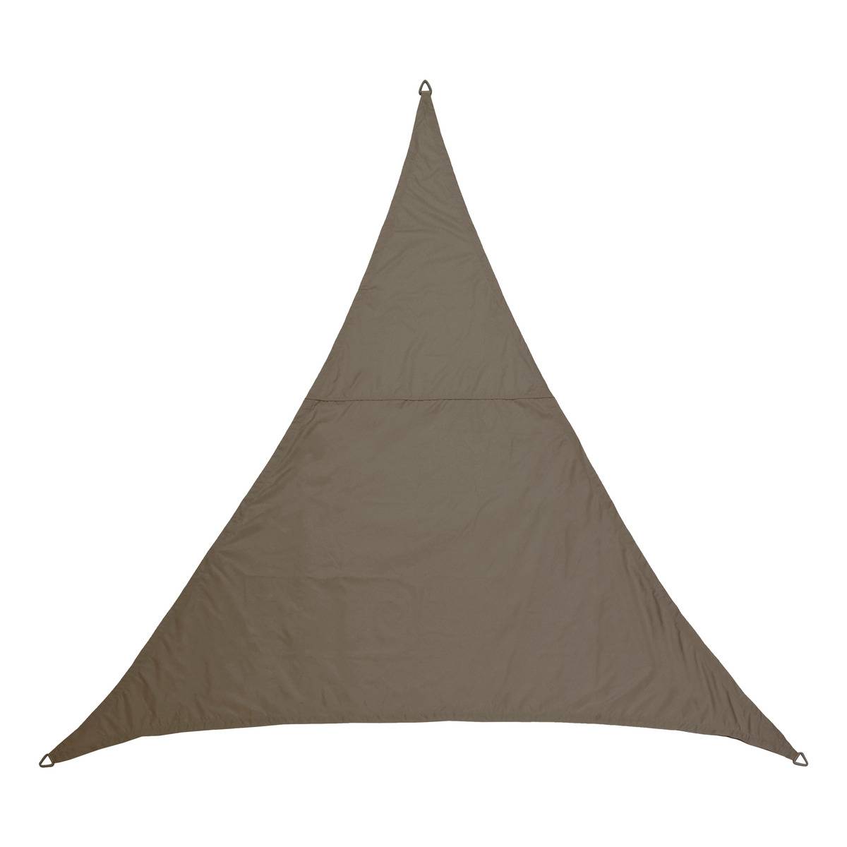 Voile d'ombrage elyora 3x3x3m gris ardoise