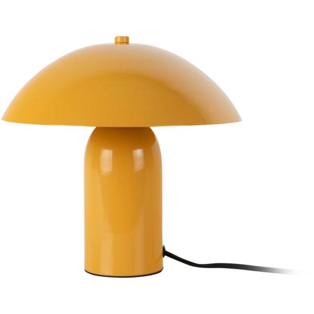 Lampe à poser en métal asuto jaune