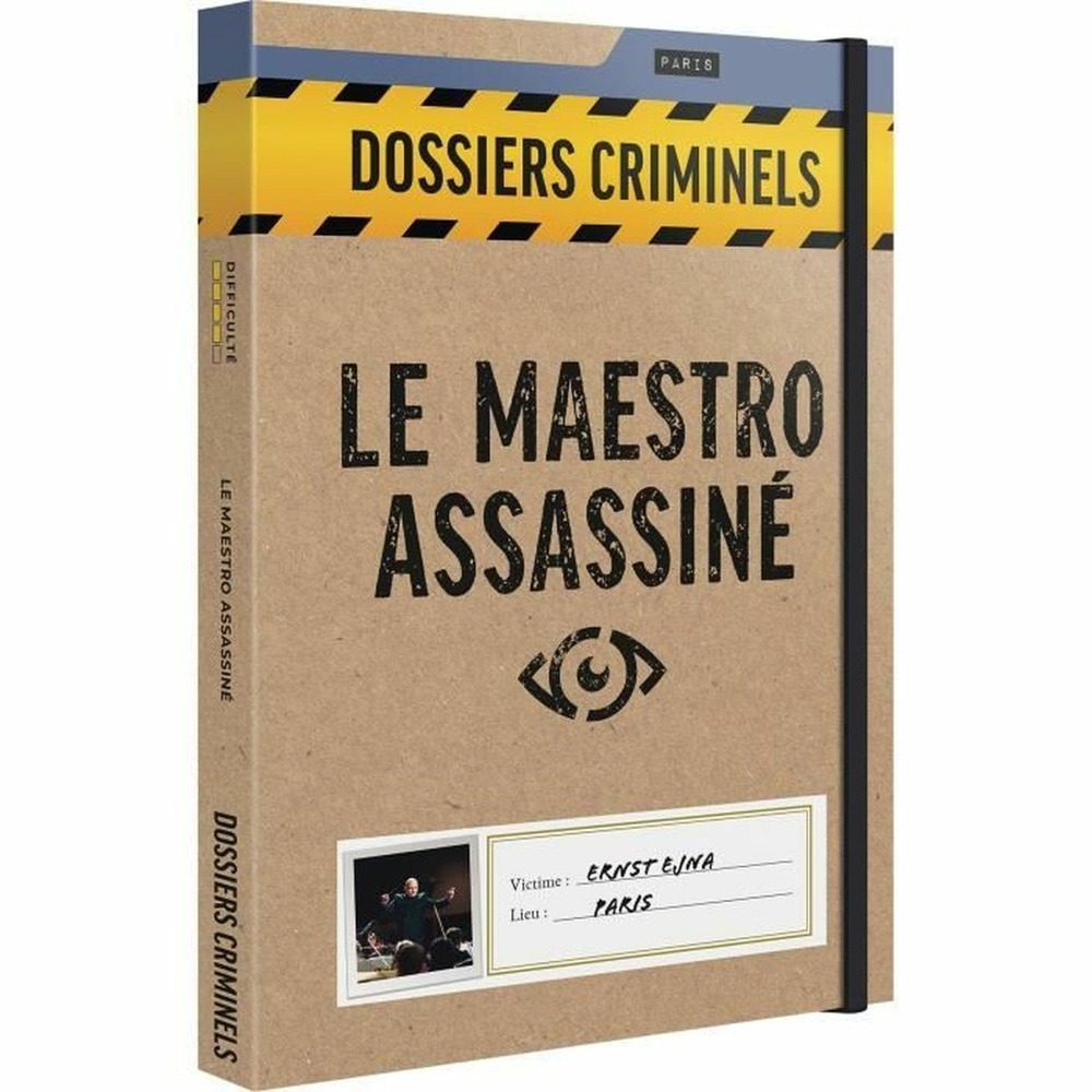 Jeu d'enquête le maestro assassiné