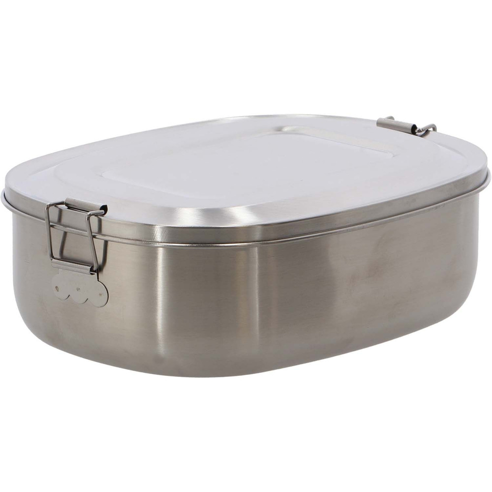 Boîte à lunch en acier inoxydable 19,7 x 14,8 x 6,4 cm