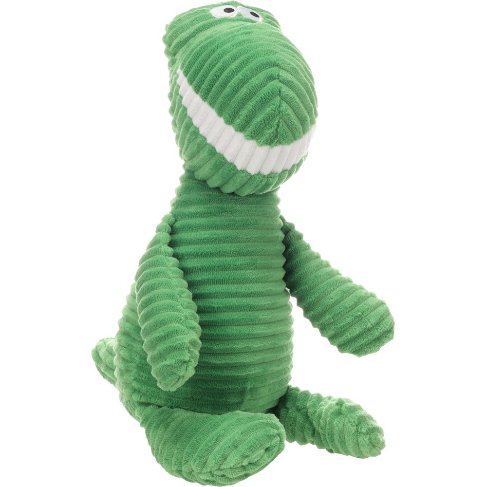Jouet xxl ribbi crocodile vert - 46 cm pour chien