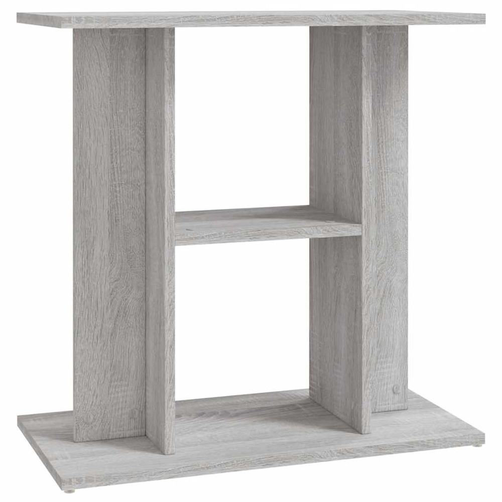 Support d'aquarium gris sonoma 60x30x60 cm bois d'ingénierie