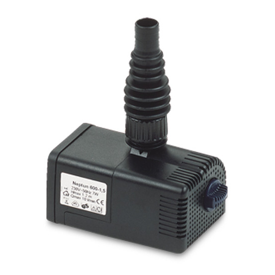 Pompe pour jet d'eau et fontaine 7w câble 10m - aquarius universal 600