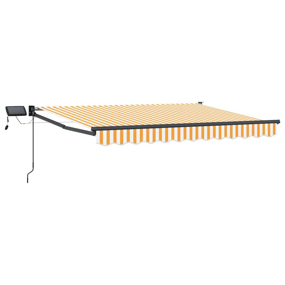 Store rétractable manuel avec leds 3 x 2,5 m