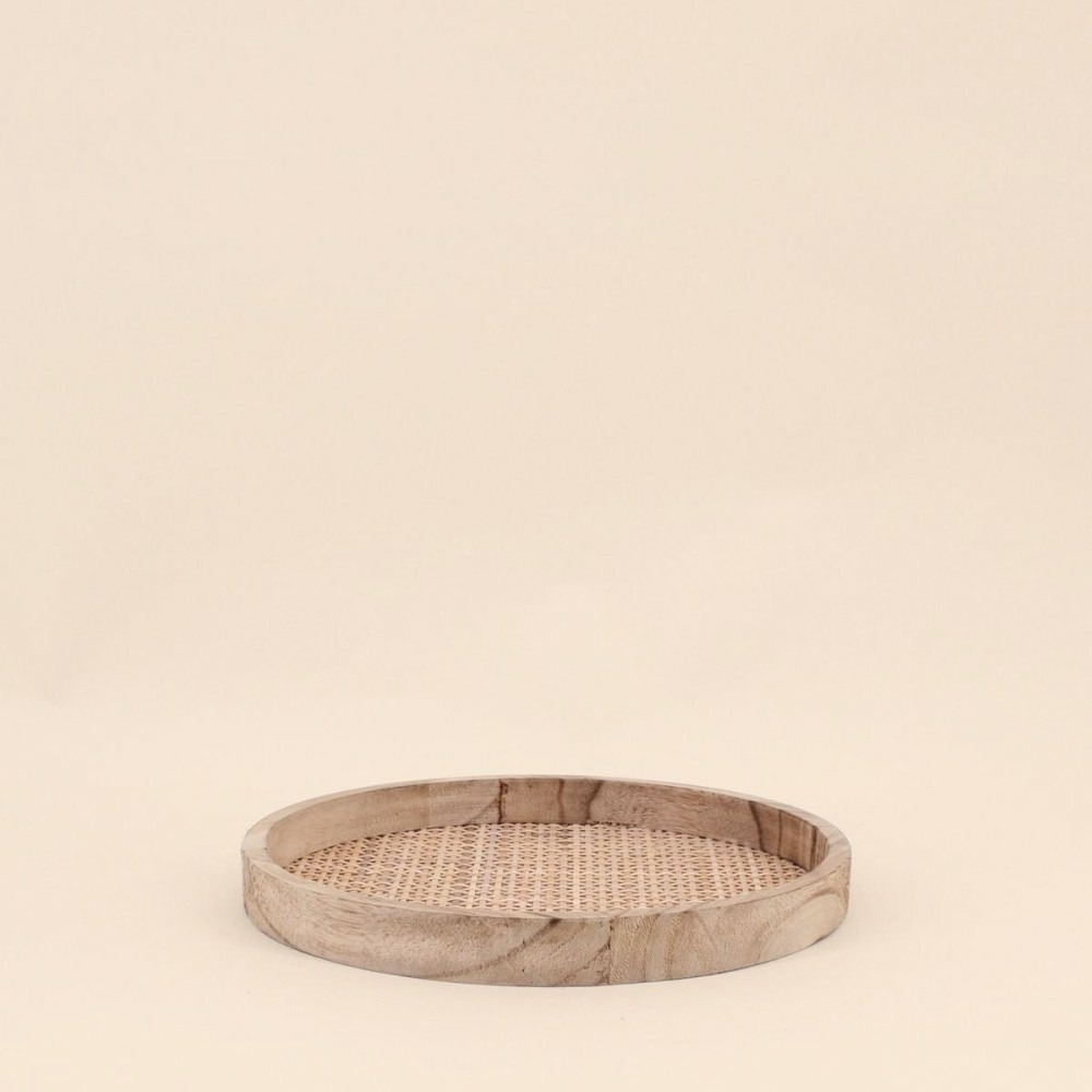 Plateau rond en cannage 24cm, appo