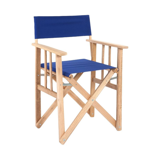 Fauteuil metteur en scène pour enfant (bleu) bleu