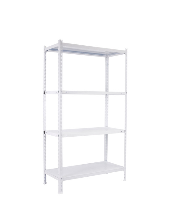 Etagère légère sans vis ecoclick plus 4/400 blanc blanc 1500x1000x400 - simonrack