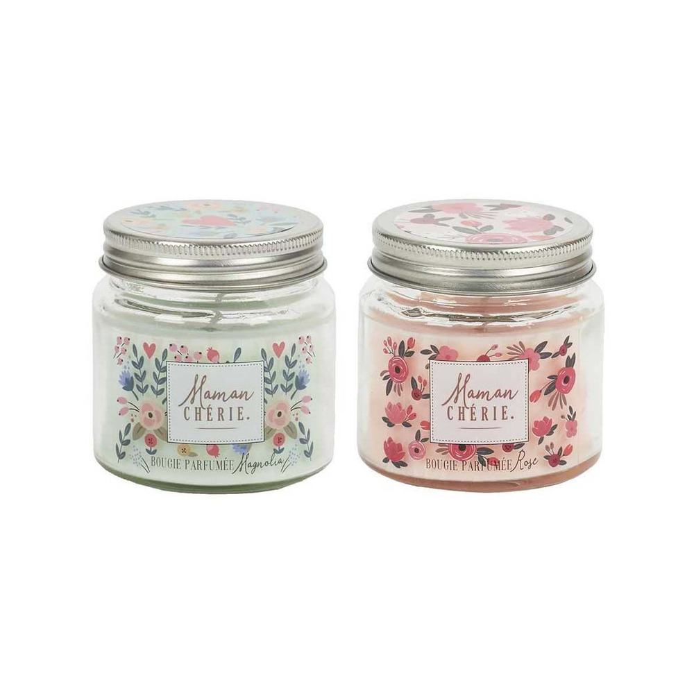 Bougie parfumée en pot maman 6.5 cm (lot de 2)