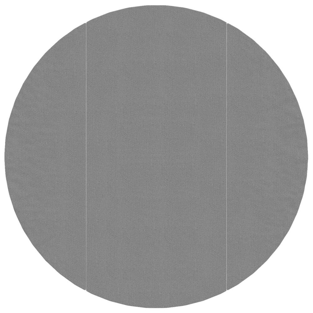 Tapis de piscine ø 306 cm (2 mm) tissu non tissé gris clair