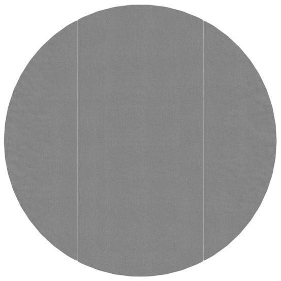 Tapis de piscine ø 306 cm (2 mm) tissu non tissé gris clair