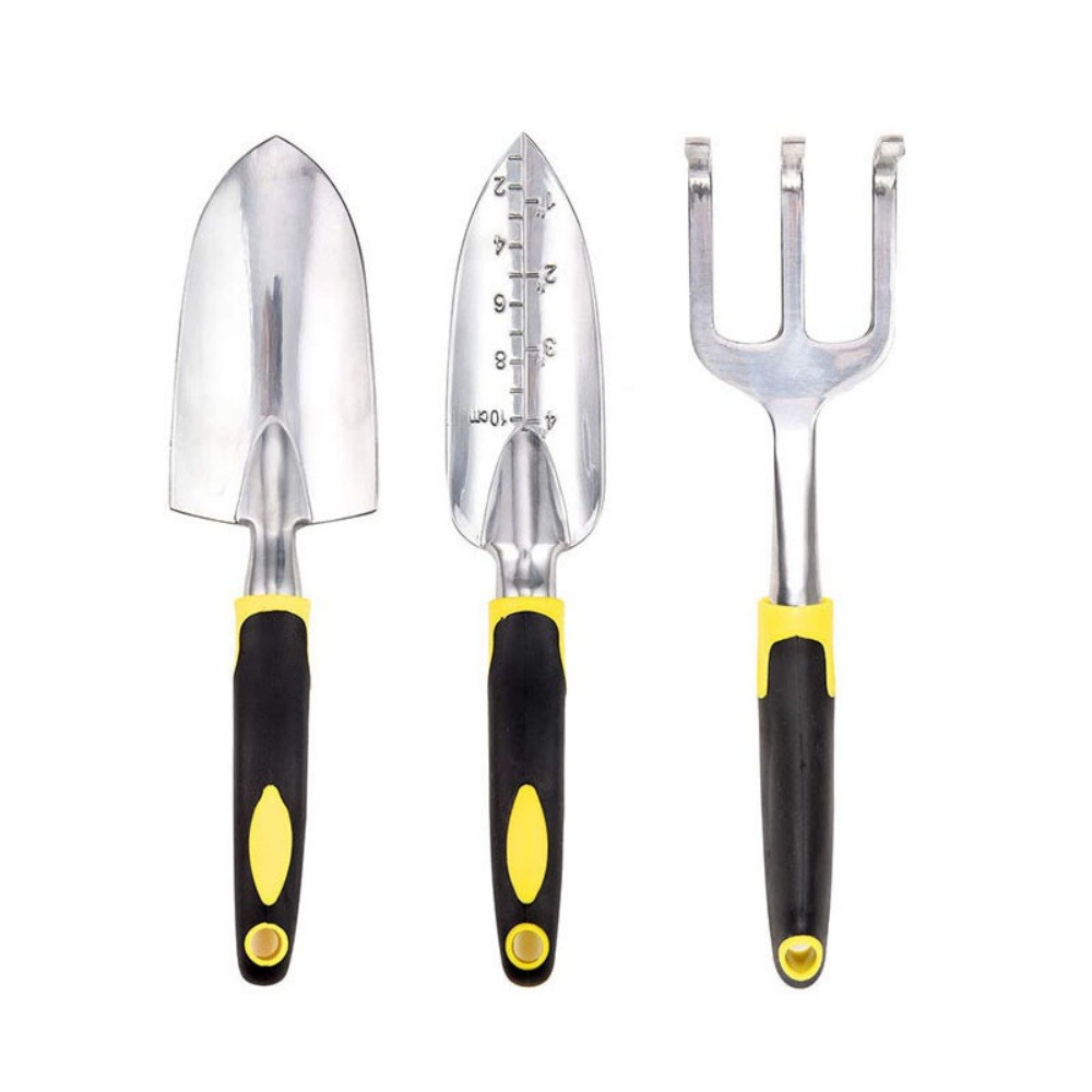 Kit d'outils de jardinage 3 - pièces jaune dtopbuyage