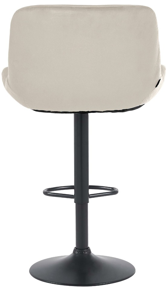 Lot de 2 tabourets de bar solon velours noir