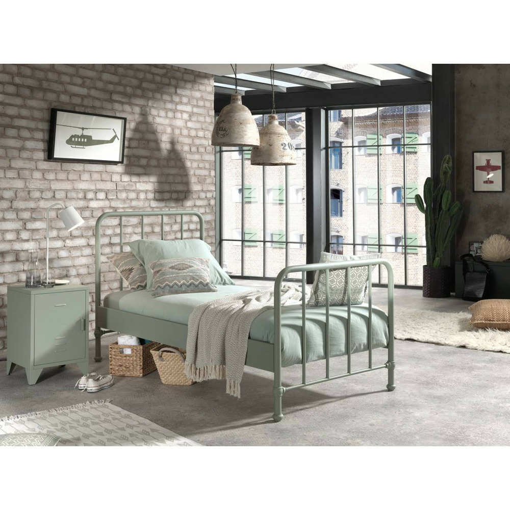 Pack - lit & table de chevet 